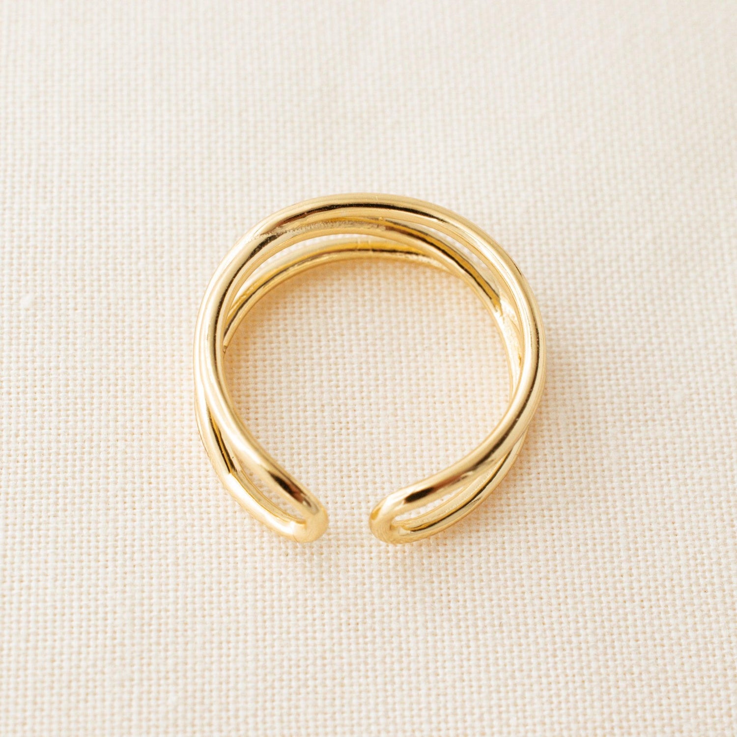 Gloria Gold Wrap Ring - avantejewel.com