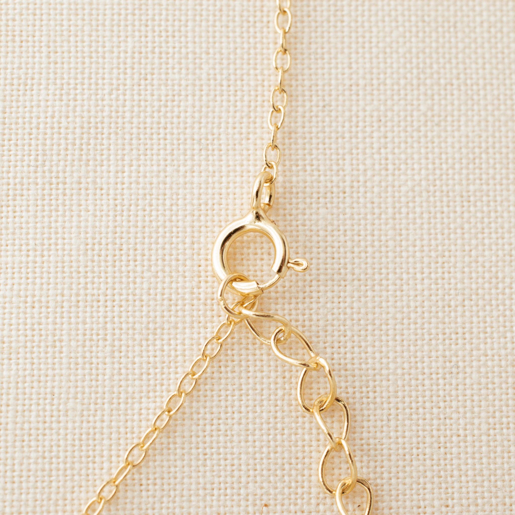 Fatima Hamsa Hand Pendant Necklace - avantejewel.com