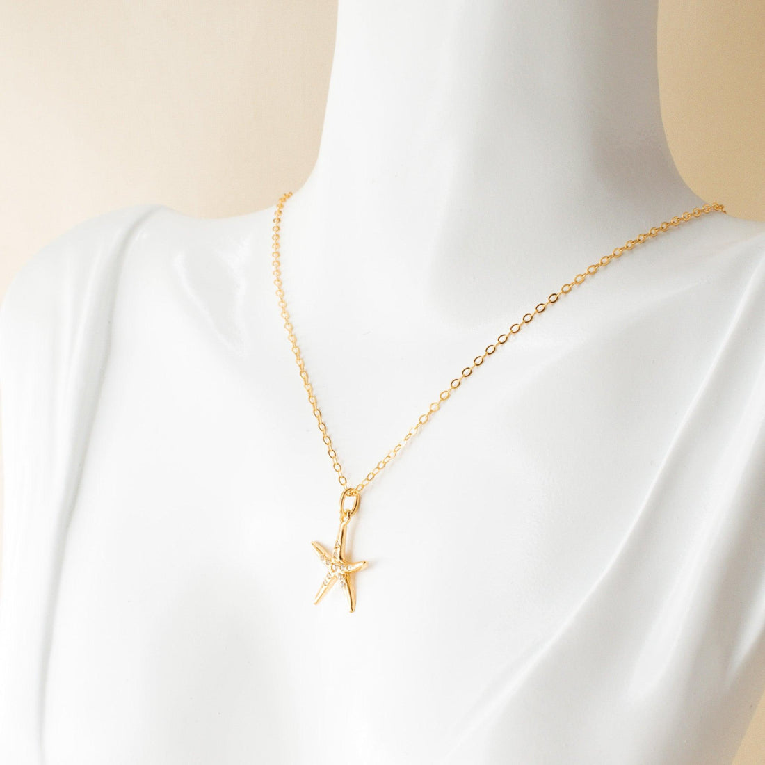 Ariel Starfish Necklace - avantejewel.com