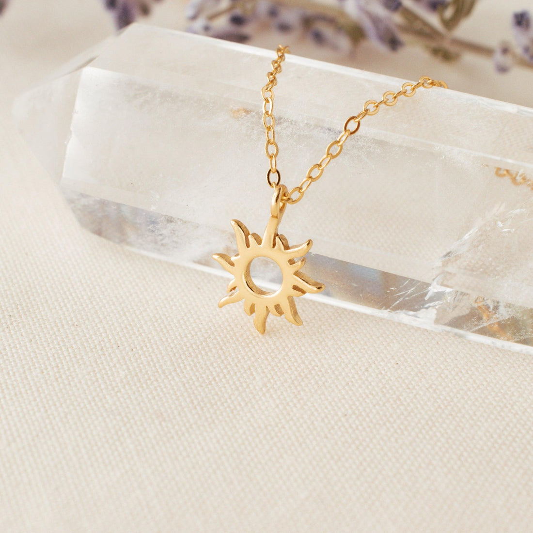 Sun Necklace - avantejewel.com